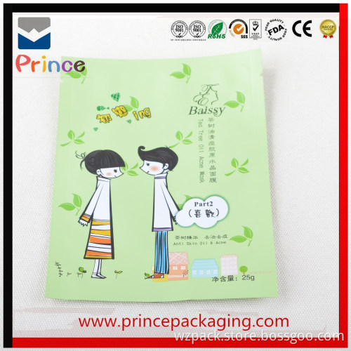 free samples bag fatory foil packaging for trading cards